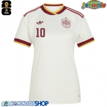 Maglie da calcio Spagna Dani Olmo #10 Seconda Maglia Femminile Mondiali 2026  Manica Corta